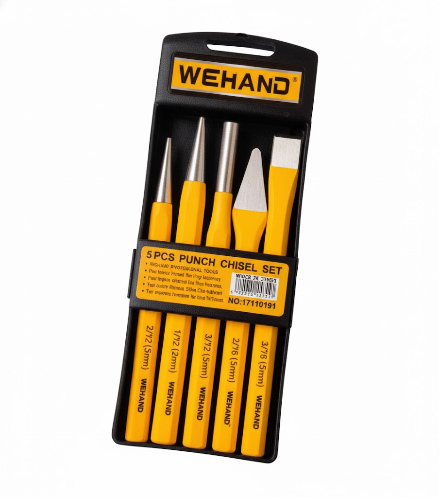 مجموعة أزاميل ومدقات